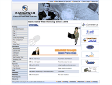 Tablet Screenshot of kangaweb.com